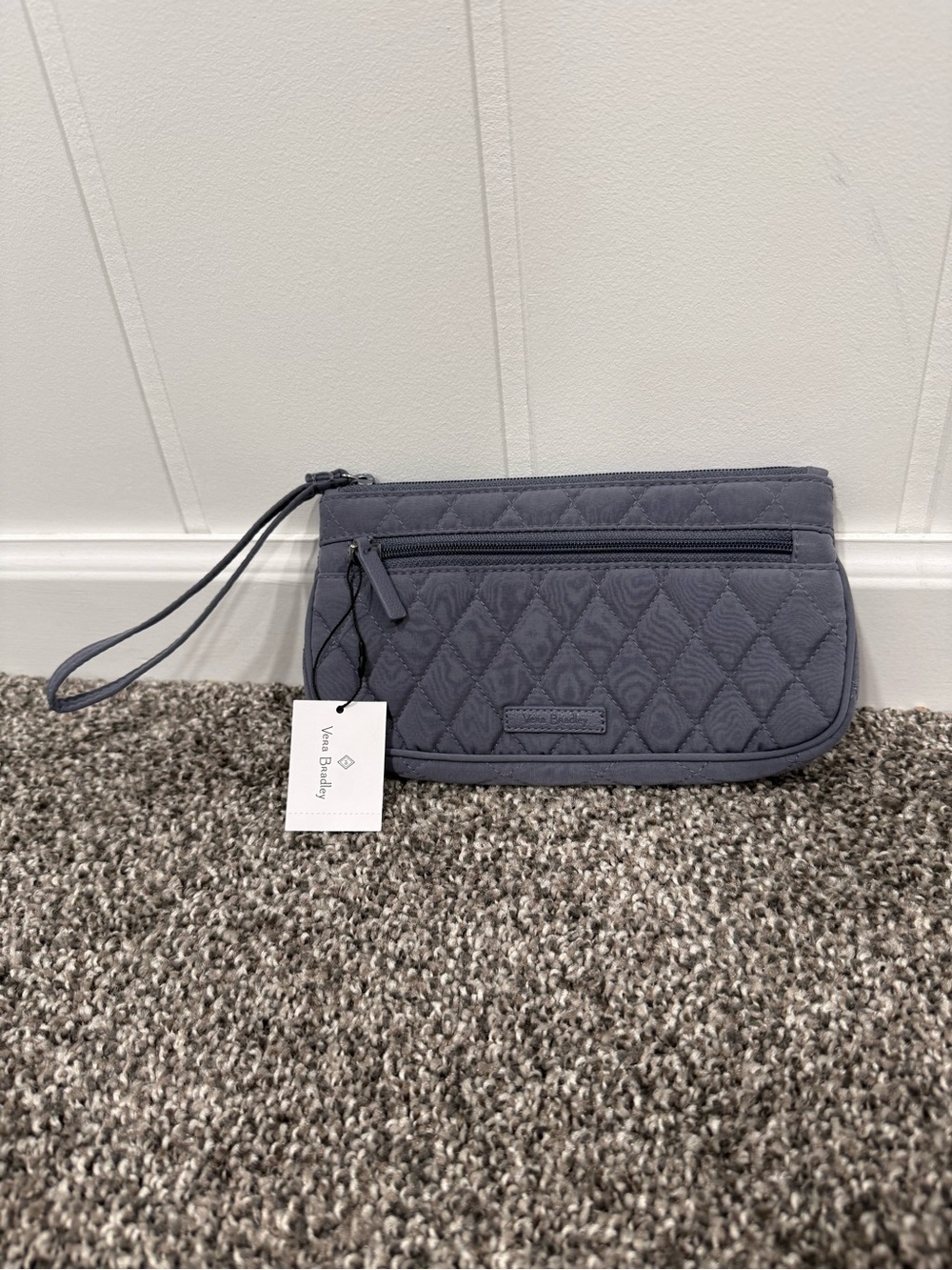 Vera Bradley Quilted Wristlet Clutch